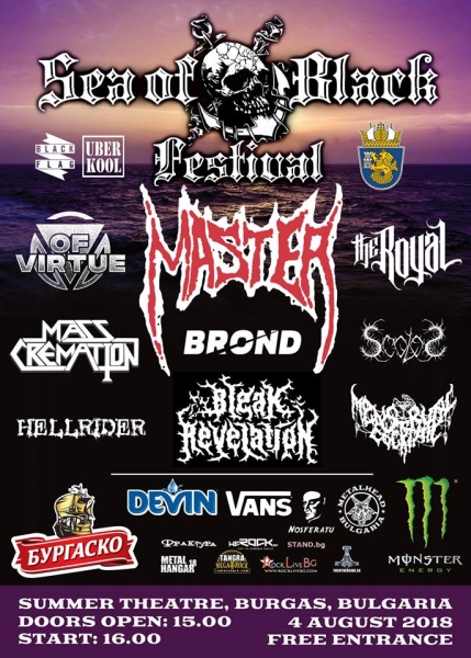 Sea of Black Festival - MASTER, OF VITURE