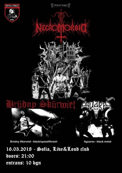 NECROMORBID, BRUDNY SKURWIEL, AGUARES 