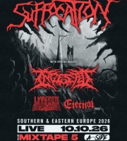 Последни новини за концерта на SUFFOCATION и INGESTED утре