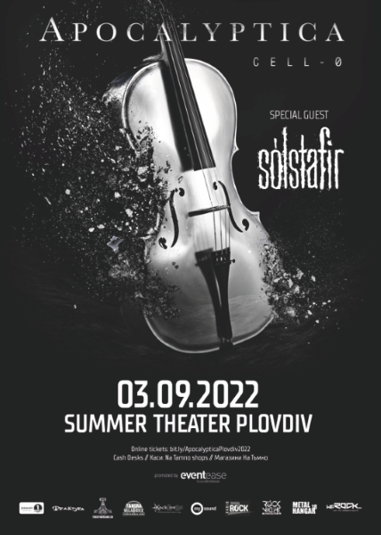 Apocalyptica Solstafir plovdiv 2022