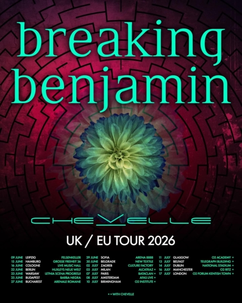 breaking benjamin tour