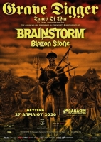 GRAVE DIGGER, BRAINSTORM, BLAZON STONE