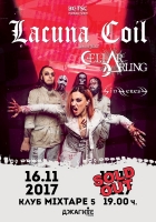 LACUNA COIL, CELLAR DARLING, SINHERESY