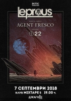 LEPROUS, AGENT FRESCO, 22